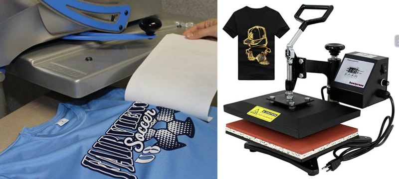 Ứng dụng của in chuyển nhiệt