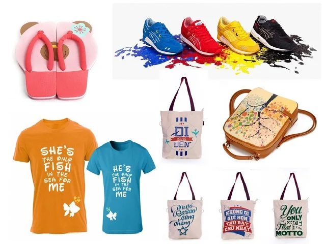 Ứng dụng của in lụa