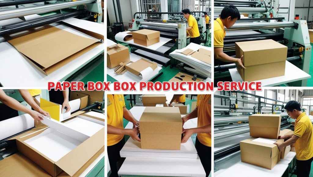 Dịch vụ sản xuất hộp giấy tại In Bao Bì Sài Gòn