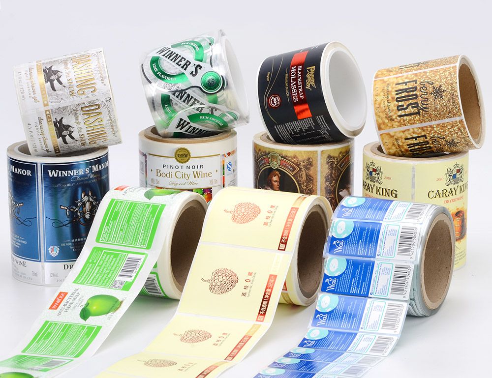 in decal cuộn cho máy dán tự động