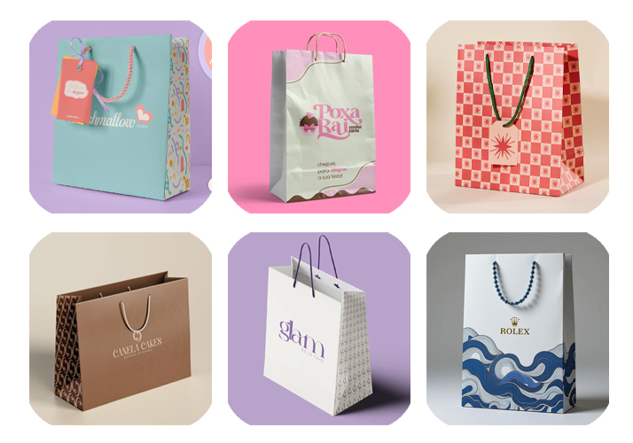 mẫu in túi giấy