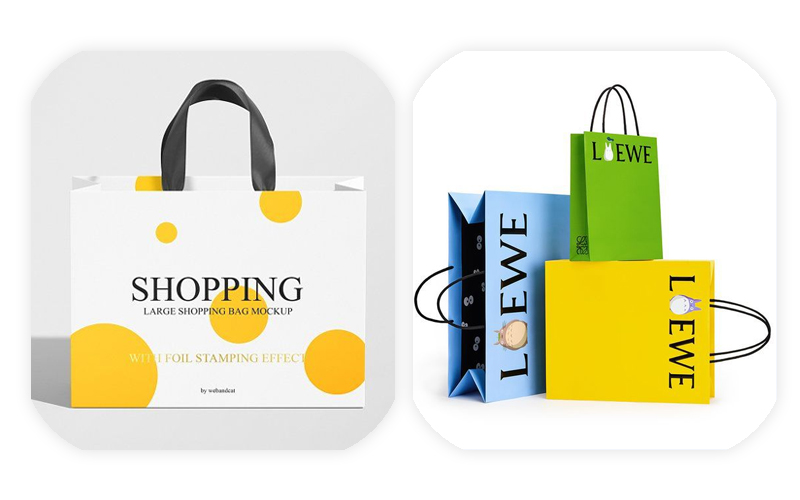 in túi giấy đựng quà tặng